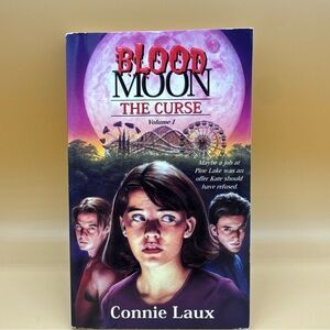 Blood Moon The Curse By Connie Laux Paperback Book - 1995 1st printing